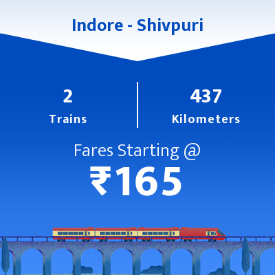 Indore To Shivpuri Trains